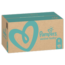 Pampers Active Baby Plienky Veľkosť 6 128 ks, 13kg-18kg
