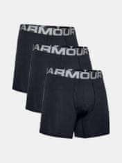 Under Armour Boxerky UA Charged Cotton 6in 3 Pack-BLK XS