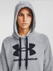 Under Armour Mikina Rival Fleece Logo Hoodie-GRY S