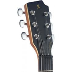 Stagg SVY SPCL BK, elektrická gitara, čierna