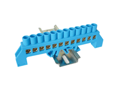 Tracon Electric Mostík N modrý 12P 12,6x39x7mm / L1=118mm