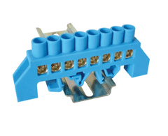 Tracon Electric Mostík N modrý 8P 10,5x28x7mm / L1=79mm