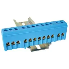 Tracon Electric Mostík N modrý 12P 13x26x5,5mm / L=88mm 2 ks
