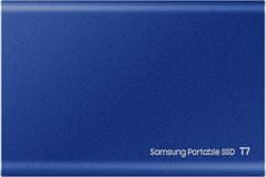 SAMSUNG T7 2TB, modrá (MU-PC2T0H/WW)