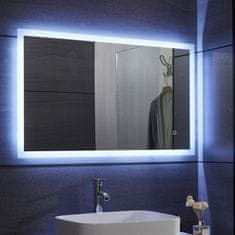 shumee Aquamarin Kúpeľňové LED zrkadlo - 80 x 60 cm