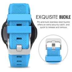 BStrap Silicone Sport remienok na Xiaomi Watch S1 Active, red