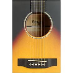 Stagg SA35 A-VS LH, akustická gitara typu Auditorium, ľavoruká