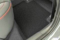 J&J Automotive LOGO Autokoberce velúrové pre Fiat Panda 2003-2012, 4ks