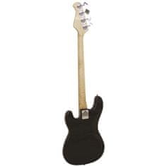 Dimavery PB-320, elektrická basgitara, čierna