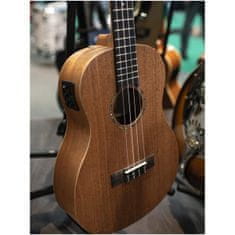 Dimavery UK-500, elektroakustické barytonové ukulele, prírodné