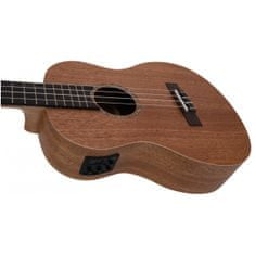 Dimavery UK-500, elektroakustické barytonové ukulele, prírodné