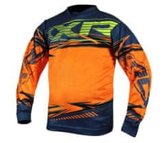XRC MX Pablo Youth jersey blue/orange, vel. 9Y-10Y