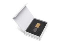 CTRL+C SADA USB KRYSTAL zlatý v bielej krabičke s magnetom, 64 GB, USB 2.0