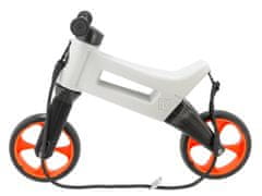 Funny Wheels Odrážadlo Super Sport 2v1 biele/oranžové