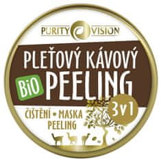 Purity Vision Bio Kávový pleťový peeling 3v1 (Objem 70 ml)