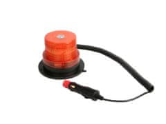 Maják micro oranžový LED magnet - skrutka 12/24 V