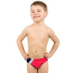Aqua Speed Bartek chlapčenské plavky červená-biela Veľkosť oblečenia: 146