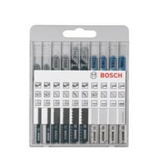 Bosch 10-dielna sada pílových plátkov drevo a kov
