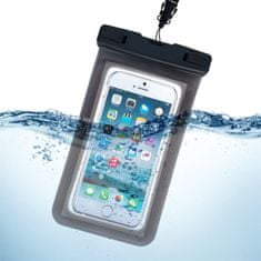 MG Swimming Bag vodotesné puzdro na mobil 6.7'', čierne