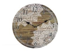 Dimex Morex, Drevené hodiny, 33 cm - Mandala