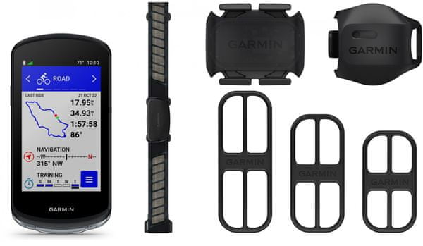 GPS navigácia na bicykel Garmin Edge 1040 Bundle snímač rýchlosti a kadencie a pulzomer HRM-Dual výkonná cyklonavigácia cyklopočítač kvalitná navigácia, navigovanie, notifikácie z telefónu, detekcia nehody, prehľadný dobre čitateľný displej 3.5palcov Glonass GPS Galileo WiFi farebný displej bezpečnostný GPS šikovný GPS kvalitná navigácia na bicykel dotykový displej 35h výdrž vodeodolná cyklonavigácia závodná navigácia profesionálny cyklopočítač prepočítavanie trasy Garmin Connect TraningPeark Komoot Strava vyspelé funkcie alarm notifikácie podrobné mapy tréningové funkcie osobný tréner Varia VIRB Vector dlhá výdrž batéria prémiový cyklopočítač