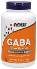 NOW Foods GABA (kyselina gama-aminomaslová) čistý prášok, 170 g