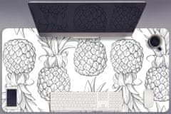 kobercomat.sk Podložka na písací stôl vzor ananásy 100x50 cm 