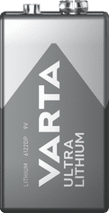 VARTA Batérie Lithium 9V 6122301401