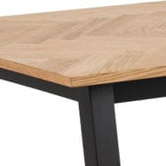 Actona Jedálenský stôl Brighton 180 cm dub/čierny