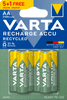 VARTA Nabíjacie batérie Recycled 5+1 AA 2100 mAh R2U 56816101476