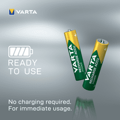 VARTA Nabíjacie batérie Power 4 AAA 1000 mAh R2U 5703301404
