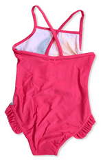 SETINO Dievčenské jednodielne plavky "Bing" tmavo ružová 104 – 110 / 4–5 rokov Ružová
