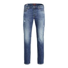 Jack&Jones Pánske džínsy JJITIM Straight Fit 12213158 Blue Denim (Veľkosť 29/32)