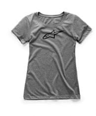 Alpinestars tričko AGELESS dámske heather černo-šedé S