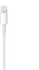 Apple kábel USB-A - Lightning, M/M, nabíjecí, datový, 1m, biela
