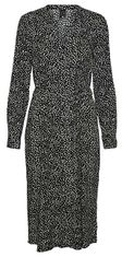 Vero Moda Dámske šaty VMVICA Regular Fit 10269173 Black JOEY DOT/WHITE DOTS (Veľkosť XS)