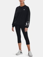 Under Armour Mikina Woven Graphic Crew-BLK S