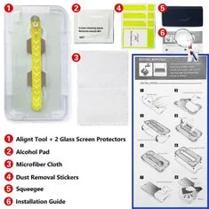 Bomba 3D One-Click ochranné Anti-Spy sklo pre iPhone G011ANTISPY_IP13MINI