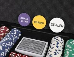 ISOTRA Poker sada 300 žetónov v kufri HQ, Iso 9554