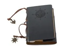 Verk  Cestovné denník s kompasom Vintage šedý