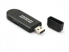 Verk  06258 Čítačka kariet OTG 5 v 1, TF/SD, USB, Micro USB, USB-C