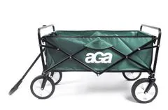 Aga Skladací prepravný vozík MR4610 Zelený