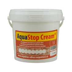 AquaStop Cream (vedro 1 l) injektážny krém proti vzlínajúcej vlhkost