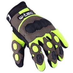 W-TEC Motokrosové rukavice Derex Farba čierno-žltá, Veľkosť S