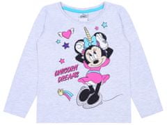 Disney DISNEY Minnie Mouse Šedé a tyrkysové pyžamo pre dievčatá 3 let 98 cm
