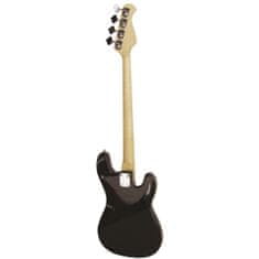 Dimavery PB-320, elektrická basgitara ľavoruká, čierna