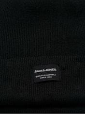 Jack&Jones Pánska sada - čiapka a šál JACFROST 12197780 Navy Blazer Black Beanie