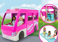 Barbie Karavan snov s obrovskou šmykľavkou HCD46