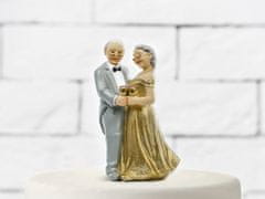 PartyDeco Tortová figurka 50 výročie svadby