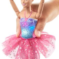 Mattel Barbie Svietiaca magická baletka s ružovou sukňou HLC25